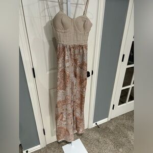 Band of the Free Linen Jumpsuit Size XS